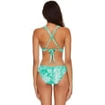 thumbnail image 4 of Becca by Rebecca Virtue Womens   Ribbed Tie-Dye Bikini Swim top, 4 of 4