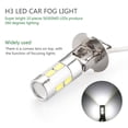 thumbnail image 4 of Lámpara De Luz Antiniebla De Coche 5630 Smd Drl Bombilla De Luces De Conducción Diurna 6000K 12V,2 Uds 10W 6000K H3 10-Led Yuarrent VI004624-00, 4 of 7