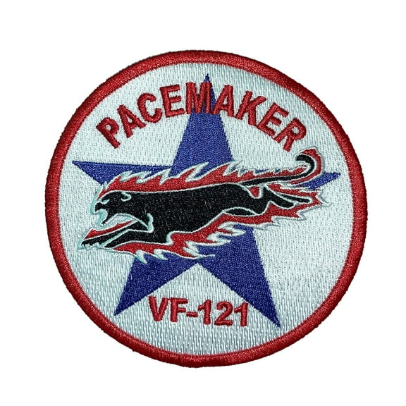 VF-121 Pacemakers Squadron Patch  – Sew on, 4"