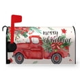 thumbnail image 1 of Funda para buzón Dacawin, 21 x 18 pulgadas, color rojo navideño, 1 of 7