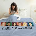 thumbnail image 2 of Friends Blanket TV Show Fleece Throw Blanket,Soft Warmer Flannel Blanket,Double-Layer Printed Blanket for Couch,Bedding,Sofa,Living Room and Camping All Season 60"X50", 2 of 6