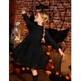 thumbnail image 5 of Arshiner Toddler Tutu Dress Girls Puff Long Sleeve Fall Winter Formal Party Tulle Dresses, 5 of 6