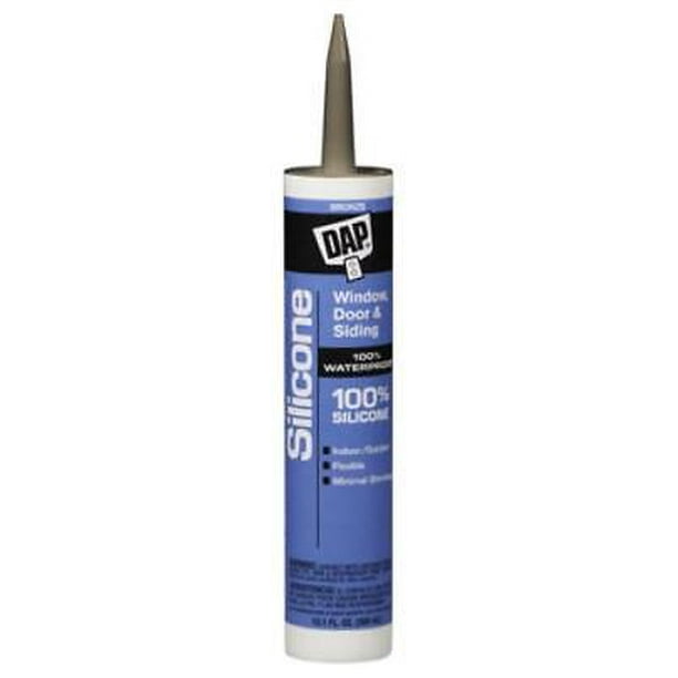 10.1 OZ Bronze 100 Silicone Rubber Sealant Protect and Seal 2PK