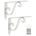 thumbnail image 6 of 2 Sets Hook Pallet Bracket Kitchen Shelf Brackets 15.00X11.50X2.50CM, 6 of 8