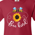 thumbnail image 4 of Inktastic Bee Kind Bees and Sunflower Youth T-Shirt, 4 of 5