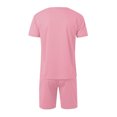 thumbnail image 4 of Mens Short Sets Two Piece Set T Shirt and Shorts Summer Outfits for Men Beach Wear Clothing Matching Sets, 4 of 4