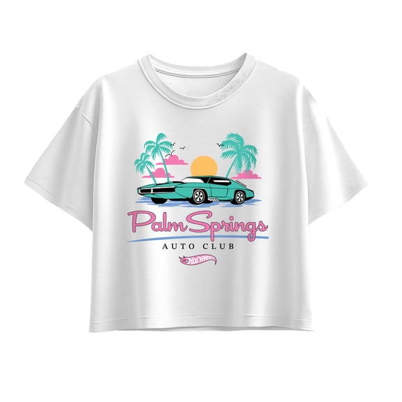 Hot Wheels - Palm Springs - Youth Girls Boxy T-Shirt