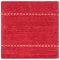 thumbnail image 5 of SAFAVIEH Himalaya Cainneach Solid Wool Area Rug, Red, 3' x 5', 5 of 10