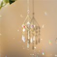 thumbnail image 4 of Crystal Windchimes Ornament Lighting Ball Home Hanging Pendant Decor (C), 4 of 8