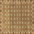 thumbnail image 1 of Ahgly Company Indoor Square Abstract Brown Modern Area Rugs, 5' Square, 1 of 4