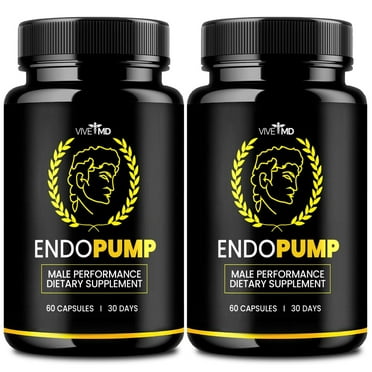 Endopump Male Performance Endopump Supplement for Men Pre Workout Endopump Pills for Men Muscle Pump Supplements Pump for Men Pump Pills Endo Pump Male Performance (2 Pack)