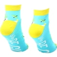 thumbnail image 6 of Pavilion Gift Company - Gin and Tonic - Cotton Blend Ankle Socks, 6 of 9