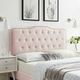 thumbnail image 5 of Modway Sophia Tufted Performance Velvet Full/Queen Headboard in Pink, 5 of 11