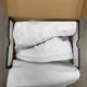 thumbnail image 2 of Ni - ke Ni - ke Air Jordan 1 Low 2022 AJ1 Triple White Men Casual Shoes Sneakers 553558-136, 2 of 5