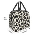 thumbnail image 5 of Cow Spot Print Lunch Bag Thick Aluminum Foil Tote Cooler for Women Office Picnic Gift, 5 of 7