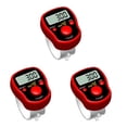 thumbnail image 3 of bedienty Finger Counter Handheld Tally Counters with Sensitive Buttons Finger Ring Golf Digit Stitch Marker Save Power Type 2 3Set, 3 of 6