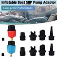 thumbnail image 1 of Kenally Juego de adaptadores de válvula de aire para tabla de surf con 4 boquillas para cama inflable, colchón de aire, anillo de natación, piscina, Bombillas para automóviles Kenally VI006916-00, 1 of 6