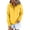 Yellow, variant on Certgust Hoodie Womens Oversized Sweatshirt with Hood and Pockets Zip Up Long Sleeve Casual Fall Jacket