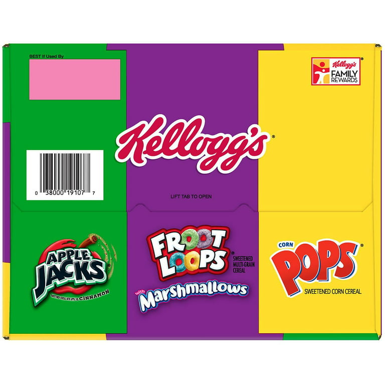 Fun Pack Breakfast Cereal - 8ct - Kellogg's : Target
