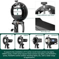 thumbnail image 3 of Soporte Speedlite Godox S2 con soporte Cold Shoe Flash, 3 of 7