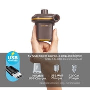 Intex Mini USB Powered Air Pump with 3 Nozzles for Mattresses and Inflatables