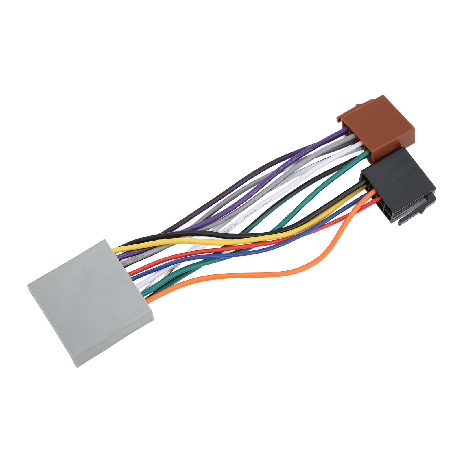ISO Car Stereo Harness, Professional ISO Harness Adapter Sturdy Heat