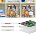 thumbnail image 5 of Ryvnso Train in Winter Christmas Storage Bins Large Basket Foldable Cube Toys Organizer with Handles 1 PC, 5 of 7