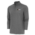 thumbnail image 2 of Men's Antigua Heather Black NASCAR 1976-2017 Logo Hunk Quarter-Zip Jacket, 2 of 3