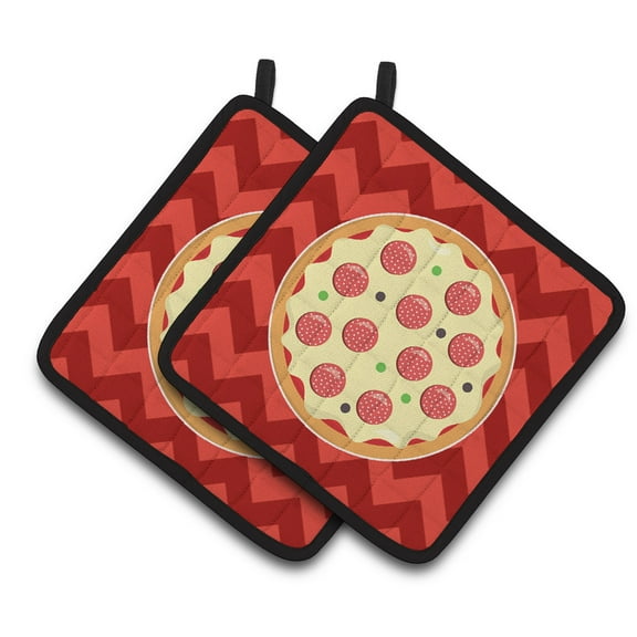 Large Pizza Pair of Pot Holders