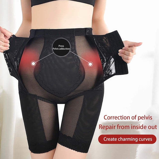 Fajas Braguitas de mujer Encaje Cintura alta Levanta glúteos Abdomen Fajas de una pieza Fajas para mujer