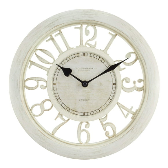 Equity 20857 11.5" Horloge à Quartz à Cadran Flottant Delaney