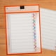 thumbnail image 5 of WORGEOUS Protectores de hojas de 6 piezas Cubierta de papel de diseño transparente Protector de hojas sueltas Bolsa de protección de archivos de papel (color aleatorio), 5 of 9