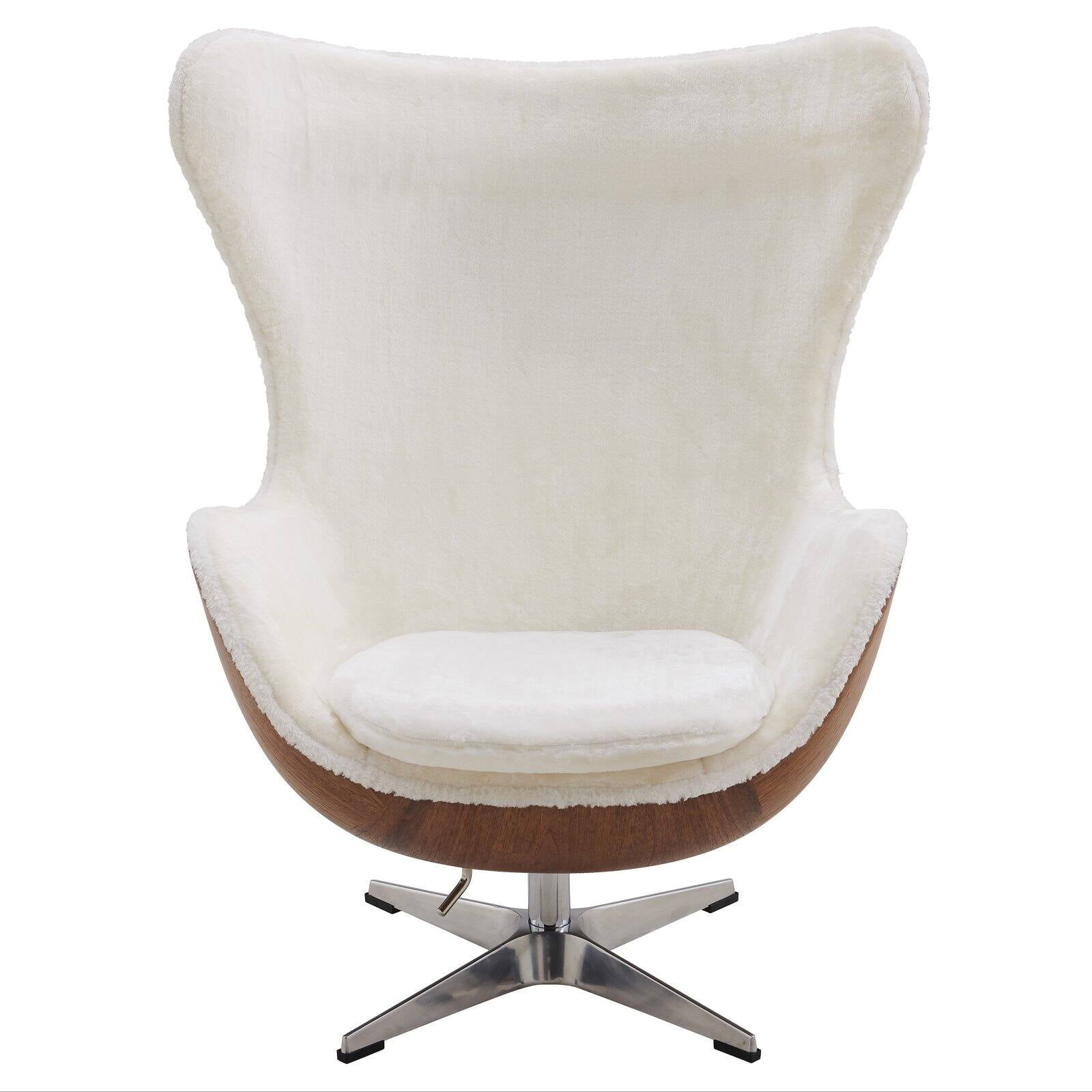 New Pacific Direct Inc Axis Upholstered Swivel Rocker Accent Chair