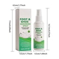 thumbnail image 3 of Footwear Deodorant Spray for Shoes and Socks,Shoe Deodorizer & Foot Odor Eliminator Spray,Smell Remover,Formulated with Essential Oils, 3 of 7