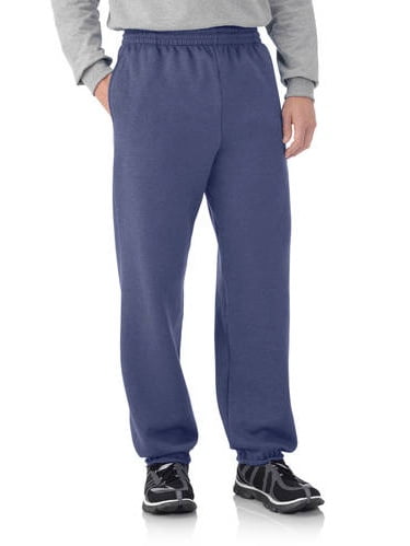 fruit of the loom men's dual defense elastic bottom sweatpants