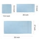 thumbnail image 4 of Toallas de baño ultra suaves y absorbentes 100% algodón de felpa uxcell juego de 6 piezas azul claro, 4 of 8