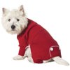 Thermal Dog Pajamas, Red