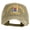 Khaki, variant on U.S. Army 79th Infantry Brigade Combat Team Embroidered Washed Solid Pigment Dyed Cotton Twill Brass Buckle Cap - Khaki OSFM