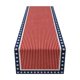thumbnail image 2 of Anniversary Of Independence Day Table Runner Star-Printed -Style Linen Table Runner, 2 of 6