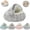 Coffce, variant on Dog Bed Cave, Cat Bed Round Plush Fluffy Hooded Cat Bed Cave, Anti-Slip Bottom & Washable Warm Sleeping Pet Beds for Indoor Cats Cave & Calming Dog Beds Winter