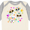 thumbnail image 4 of Inktastic Decorative Skull Party for Day of the Dead Boys or Girls Long Sleeve Baby Bodysuit, 4 of 5