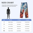 thumbnail image 4 of Kdxio Tomato Field Bottle Print Men's Sleep Pajama Pant Lounge Pants with Pockets-Medium, 4 of 6