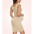 thumbnail image 2 of Seamless Maternity Dress Sleeveless Bodycon Dress Pregnancy Shapewear for Baby Shower Dress Maternity Clothes for Women, 2 of 6