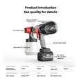 thumbnail image 6 of Nanwei hot selling electric portable paint sprayer wall fences professional handheld spray gun paint high pressure painting gun, 6 of 10