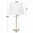thumbnail image 3 of Surise Caseville 23" Brass Table Lamp - 23, 3 of 6