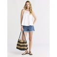 thumbnail image 2 of Time and Tru Women's Cotton Crochet Tank Top, Sizes XS-XXXL, 2 of 5