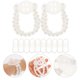 thumbnail image 3 of BRIGHTFUFU 12 piezas de corsage de corsage Pulsera de perlas elásticas Corchaes de boda Muñecas para la muñeca de bricolaje de bricolaje, 3 of 8