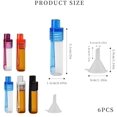thumbnail image 2 of Dispensador de especias en polvo de 51 mm, herramienta para especias en polvo con cuchara, mini botella de almacenamiento a prueba de fugas, botellas de vidrio, para exteriores, camping, viajes, 2 of 4