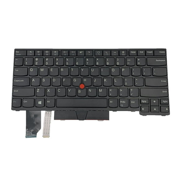 Laptop Keyboard with Pointer US English Layout 14 Easy Install Notebook Premium Professional , Without Backlit
