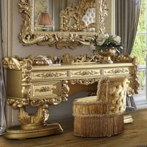Acme Bernadette VANITY DESK Gold Finish